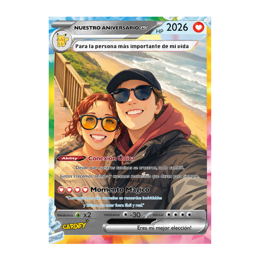 Tu Carta Anime Personalizada